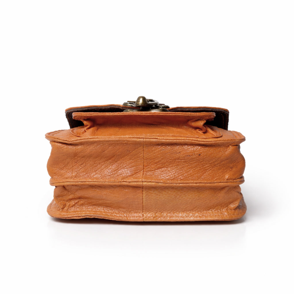 Genuine Leather Small Crossbody Bag for Men & Women