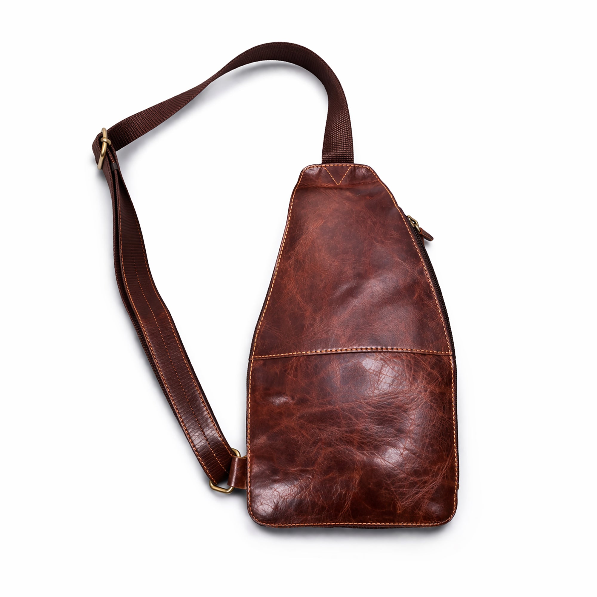 Genuine Leather Sling Bag for Men & Women