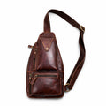 Genuine Leather Sling Bag for Men & Women
